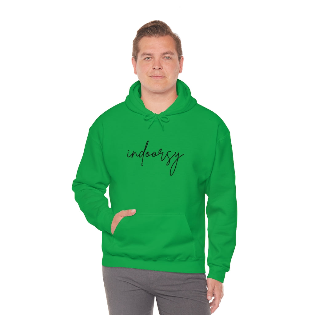"Indoorsy" Hooded Sweatshirt
