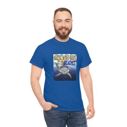 Shark Beaches Unisex Cotton Tee