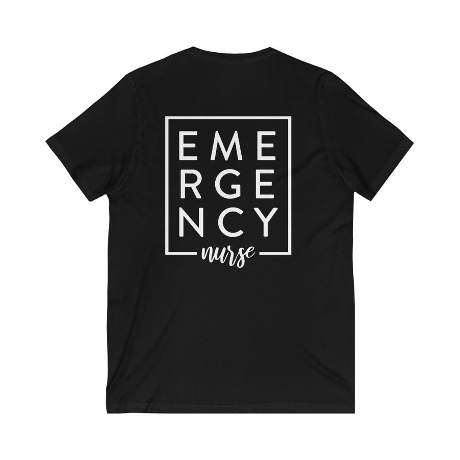 Emergency Nurse Neck  - Back of T-shirt