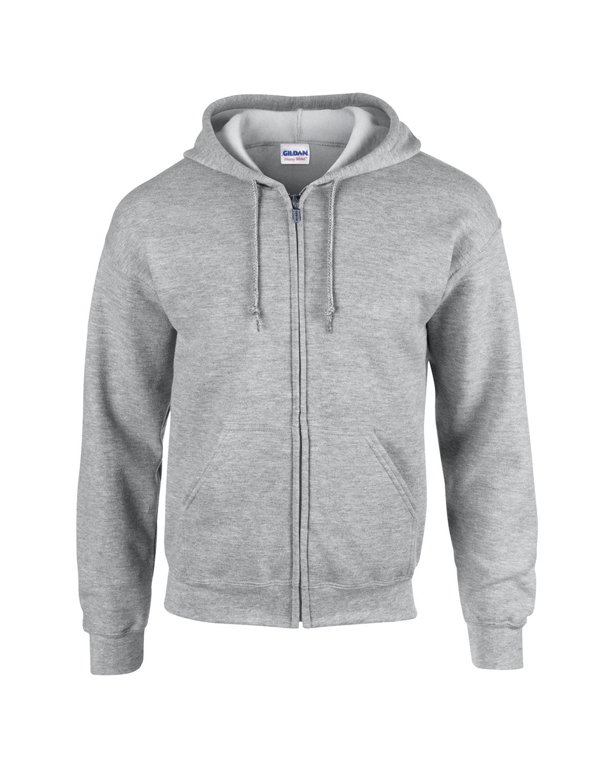 Gildan Full zip Hooded Sweatshirt