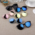 Kids Mirrored Round Sunglasses UV400